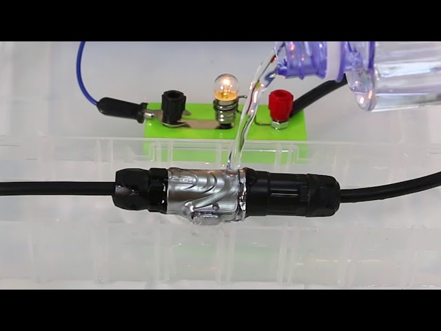 Connettore circolare in metallo con connettore impermeabile M12 a 8 pin per luce di controllo a LED